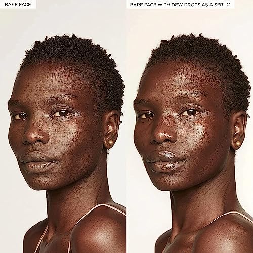 Glow Recipe Watermelon Glow Niacinamide Dew Drops Hydrating Serum with Hyaluronic Acid, Moringa Oil + Vitamin E - Lightweight Facial Serum & Prim