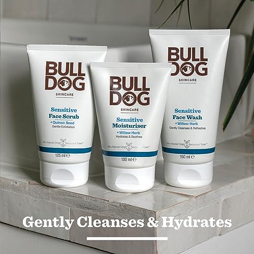 Bulldog Sensitive Face Wash 150ml, MultiColoured