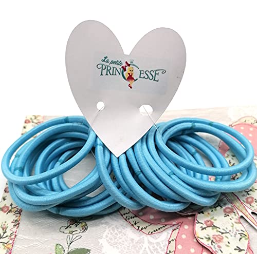 La Petite PrincesseThick red hair bobbles Red Hair bands, School Uniform Red Hair Elastic Bands Ponytail Holders Hair Bands Hair Bobbles for Wome