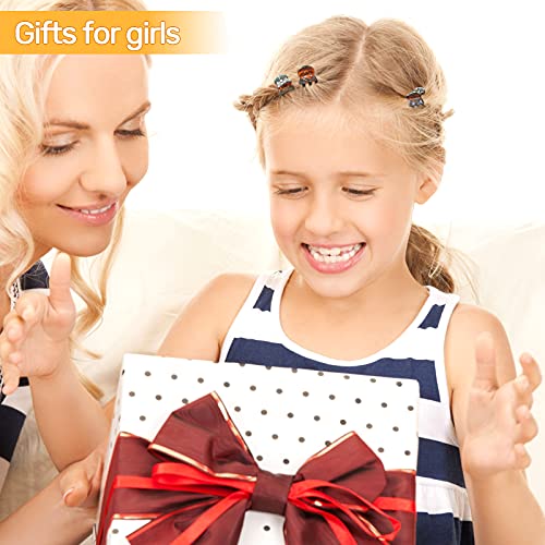 Hanyousheng Mini Claw Clips, 30pcs Mini Hair Claws, Small Hair Claw Clips, Non slip Hair Clip, Mini Hair Clips for Girls and Women with Storage B