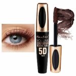 Brown Mascara Waterproof for Long Lasting Curling Lengthening and Volumizing Sky High Mascara Telescopic No Smudge Lifted Lashes Makeup Eye Lashe