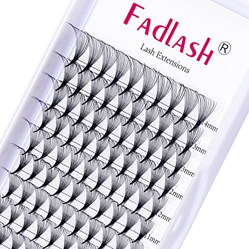Russian Lashes 14D 0.07 Thickness D Curl 8-14mm Mix Tray Russian Lashes Premade Russian Volume Lashes Pre Made Fan Lashes Volume Lashes Pre Made
