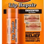 O'Keeffe's Lip Repair Unscented Lip Balm, 4.2g – For Extremely Dry, Cracked Lips | All-Day Moisture with 7 Moisturising Ingredients