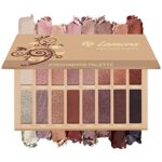 Best Pro Eyeshadow Palette Makeup - Matte + Shimmer 16 Colors - Highly Pigmented - Professional Nudes Warm Natural Bronze Neutral Smoky Cosmetic
