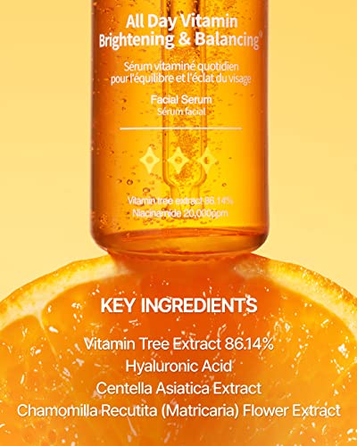 Jumiso Vitamin serum & Hyaluronic Acid for face All day Brightening & Balancing Anti-aging and wrinkle ingredients. Suitable for Derma Roller