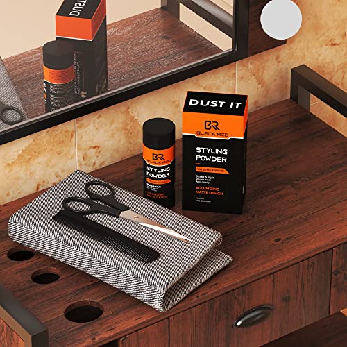 black red® Texturising Hair Styling Powder, 20 gr: Get Invisible Texture and Volume for a Natural, Matte Look with Our Special Formula for Men an