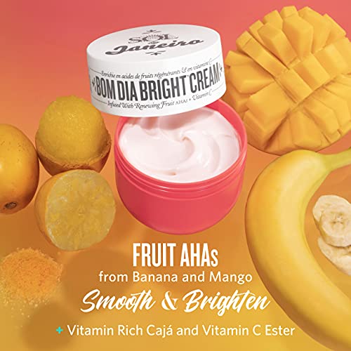 Sol de Janeiro Visibly Brightening and Smoothing Bom Dia AHA Body Cream 240mL/8.1 fl oz.