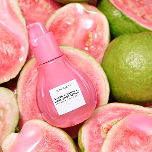 Glow Recipe Guava Vitamin Dark Spot C Serum - Potent Brightening Serum Treats & Prevents Dark Spots with 5 Forms of Vitamin C, Guava Extract & Se