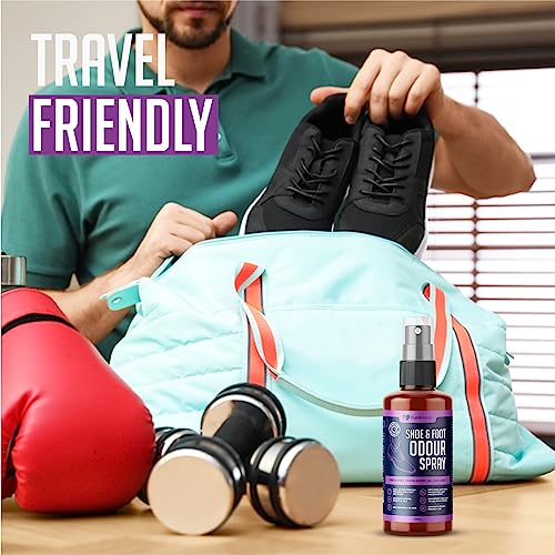 Shoe & Foot Odour Spray | Antibacterial Odor Eliminator For Smelly Feet | 200ml