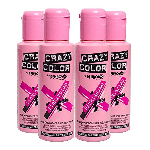 Crazy Colour Coral Red Hair Dye