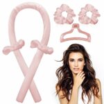 Heatless Curlers Headband -Heatless Curling Rod Headbands, Satin heatless curling set overnight hair curlers no heat hair curling, Wave Hair Roll