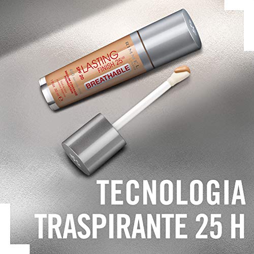 Rimmel London Lasting Finish Breathable Foundation, Spf 20, 101 Classic Ivory