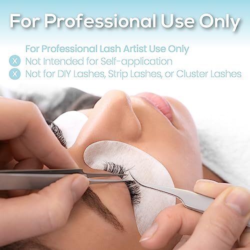 Eyelash Glue for Professional Lash Extensions - Extra Strong Lash Glue 5ml - 1-2 Sec Dry Time & 6-7 Weeks Bonding - Extra Black Lash Adhesive - L