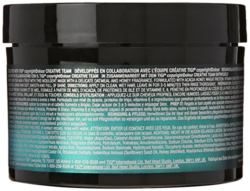 Catwalk by TIGI - Oatmeal & Honey Hair Repair Mask Treatment - Ideal for Damaged Hair - 200 g