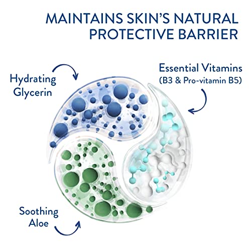 Cetaphil Hydrating Foaming Cream Cleanser, 236ml, Face Wash with Niacinamide for Normal, Dry or Sensitive Skin, Vegan-Friendly