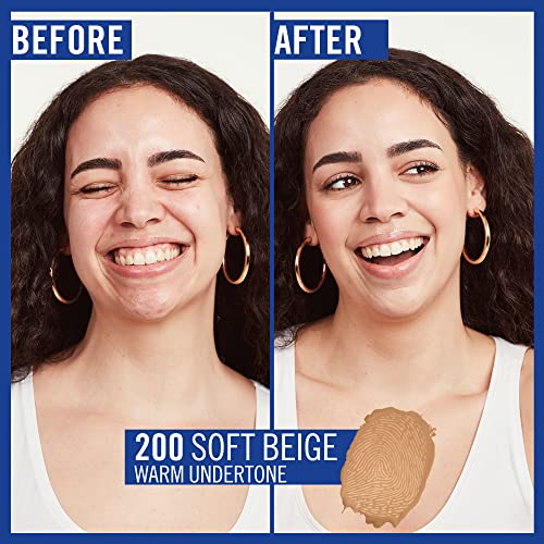 Rimmel London Match Perfection Liquid Foundation - 200 Soft Beige, 30ml