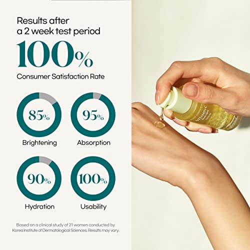 Goodal Green Tangerine Vitamin C Dark Spot Serum for Sensitive Skin | 70% Tangerine Extract, 4% Niacinamide, Arbutin & Tiger Grass to Fade Dark S