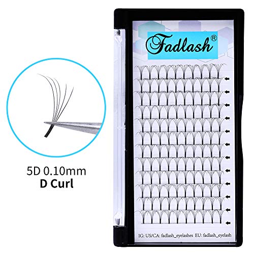 Russian Lashes 14D 0.07 Thickness D Curl 8-14mm Mix Tray Russian Lashes Premade Russian Volume Lashes Pre Made Fan Lashes Volume Lashes Pre Made