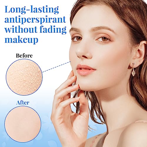 SBHEANGBA Sweat Absorbing Face Lotion, Antiperspirant for Face, Block Sweat and Oily Skin Control, Non-Staining, Effective Extra Protection For E
