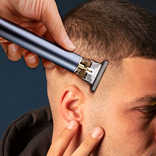 BarberBoss Beard Trimmer and Stubble Trimmer Hair Clipper for Men - Cordless Electric Clippers with T-Blade Trimmer, USB Rechargeable Grooming Ki