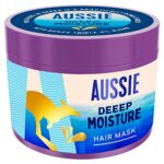Aussie Deeep Moisture Hair Mask, Vegan Hair Treatment - for Very Dry, Thick and Curly Hair - with Avocado Oil, Jojoba Oil and Macadamia Nut Oil,