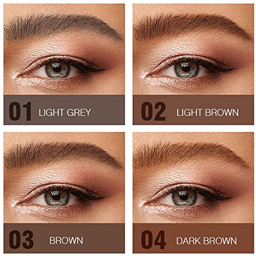 Eyebrow Gel, Eyebrow Dye/Eyebrow Tint/Semi-Permanent Eyebrow Gel Tattoo Brow Waterproof Sweat-proof,Fast Drying,Brow Gel (Brown)