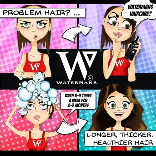 Grow Me® Hair Growth Shampoo - Not just a Caffeine Shampoo we include Biotin, Argan Oil, Rosemary, Niacinamide. Hair Thickening Treatment for Wom