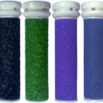 4 Variety Pack Pedi Refill Micro Mineral Rollers for Feet Callus Mix Coarse Remover Head Regular Extra Extreme High Compatible with emjoi Pedi Ro