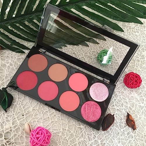 Makeup Revolution, Ultra, Blush Palette, Sugar & Spice, 8 Shades ( Pack of 1)