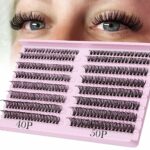 Individual lashes, Cluster Lashes DIY Eyelashes Individual Wispy Cluster Eyelash Extensions Lash Clusters 2 Styles Mixed Cluster Lashes Extension