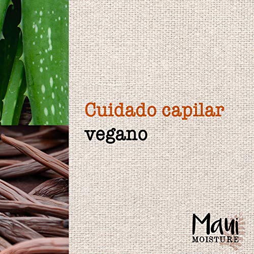 Maui Moisture Anti-Frizz Vegan Vanilla Aloe Vera Shampoo for Frizzy Hair 385 ml
