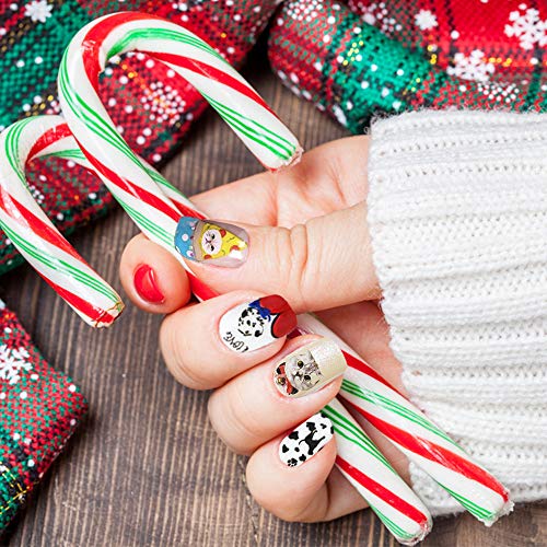 Kalolary 840+ Patterns Animals Nail Art Decals Stickers, 3D Self-adhesive Nail Stickers Nail Toes Decals Wraps for Women Girls Kids Birthday Part