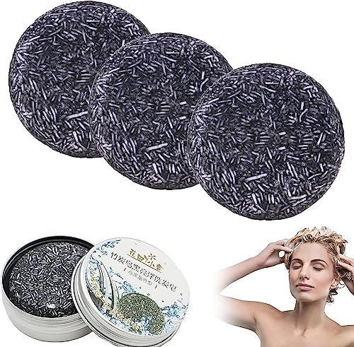 Spartan - Gray Hair Reverse Bar,(3PCS) Organic Grey Reverse Shampoo Bar,Reverse Grey Hair Bar Shampoo,Gray Hair Coverage Soap,Gray White Hair Rep