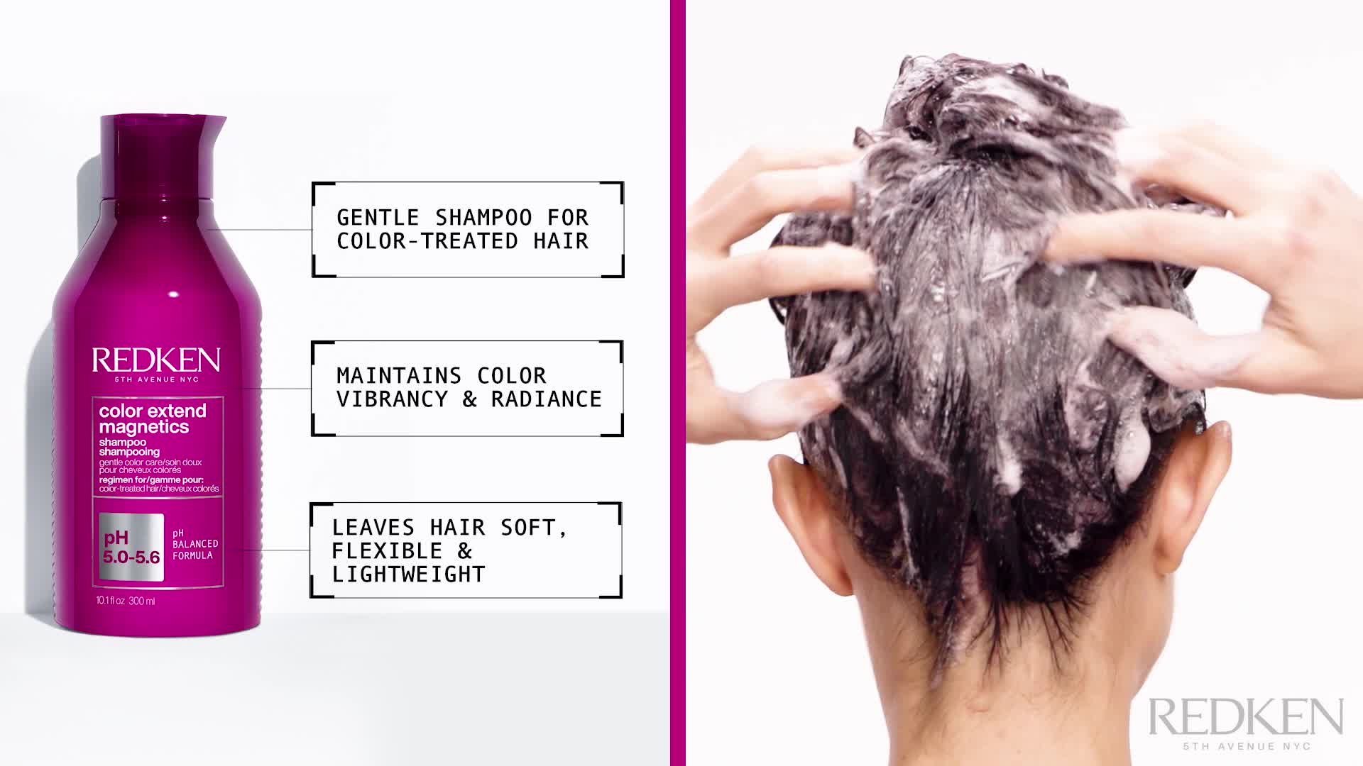 REDKEN Conditioner, For Coloured Hair, Enhances Shine, Color Extend Magnetics, 300 ml