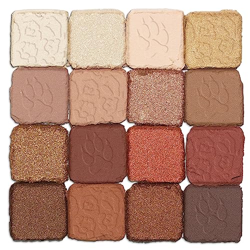 NYX Professional Makeup Ultimate Shadow Palette, 16 Vibrant True-To-Pan Eyeshadow Shades, Metallics, Shimmers, Colours and Nudes in Pressed Pigme