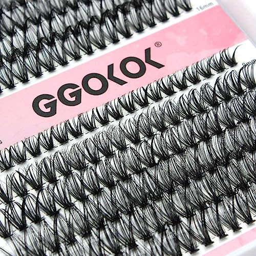 GGOKOK Lash Clusters 240 Pcs Individual Lashes Cluster Lashes 30D+40D D Curl 9-16Mix Lash Clusters DIY Lash Extension At Home Lashes (30D+40D D C