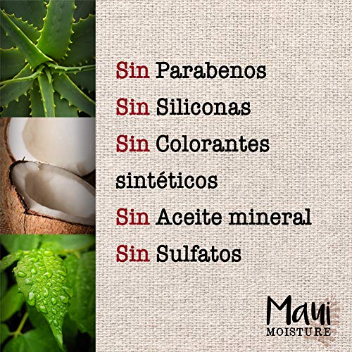 Maui Moisture Vegan Agave Aloe Vera Conditioner for Damaged Hair and for Chemically Treated Hair 385 ml