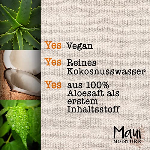 Maui Moisture Hair Care, Curl Quench+, Coconut oil, Shampoo for Thick and Curly hair, 385 ml