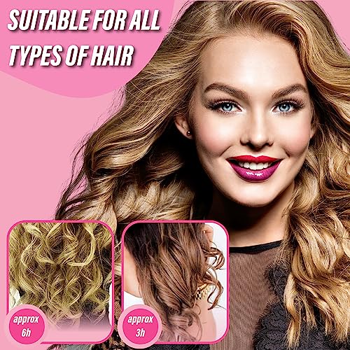 Heatless Curlers Headband No Heat Hair curler Rod For sleeping Overnight curls headband Heatless Curls Roller Heatless Hair curlers Set No Heat C