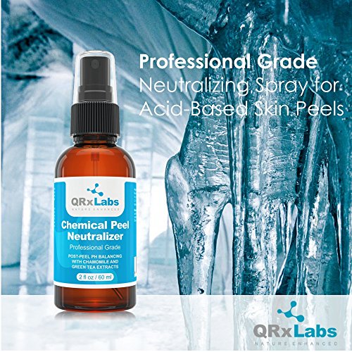 QRxLabs Chemical Peel Neutralizer - Post-Peel Ph Balancing With Chamomile And Green Tea Extracts 2 Fl Oz / 60 Ml