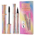 Onlyoily 4D Silk Fiber Lash Mascara for Longer, Thicker, Voluminous Eyelashes,Natural Waterproof Smudge-Proof Eyelashes -Black-2 Pack (01)