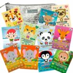 7th Heaven Children's Jumbo Pampering Gift Set - Contains 11 Fun and Festive Printed Sheet Face Masks to Hydrate and Moisturise Skin