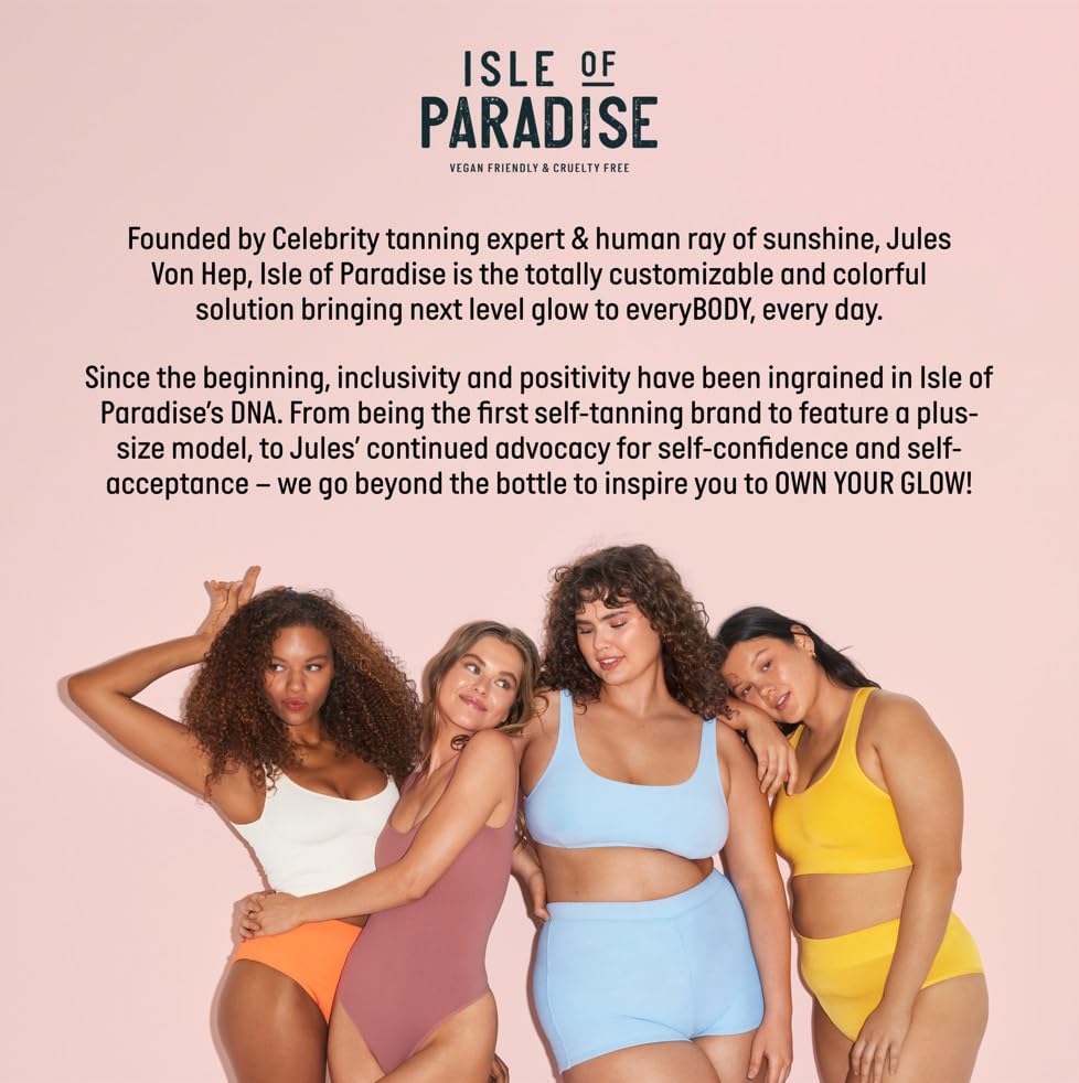 Isle of Paradise Express Self-Tanning Mousse 200ml