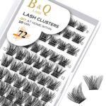 Lash Cluster B02 72 Clusters B&Q Lash Clusters C D Curl Individual Cluster Lashes Mega Volume Eyelash Clusters DIY Lash Extensions Soft Fluffy Cl