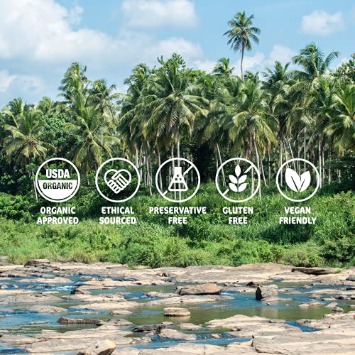 House of Monara Organic Extra Virgin Coconut Oil Pure, Raw and Cold Pressed 200 ml