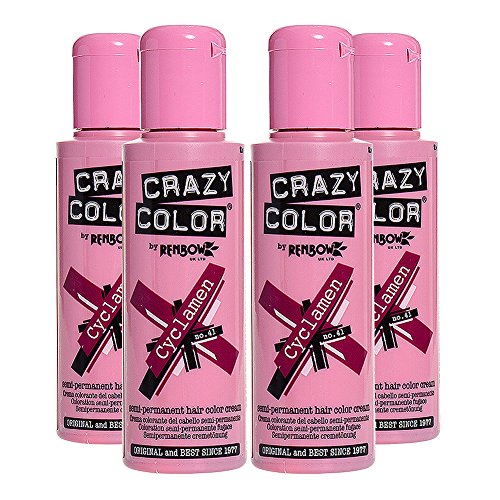 Crazy Colour Coral Red Hair Dye
