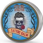 Viking Revolution Tattoo Aftercare Balm (58g) for Before, During & After Tattoo – Natural Tattoo Cream – Moisturizing Lotion to Promote Skin Heal