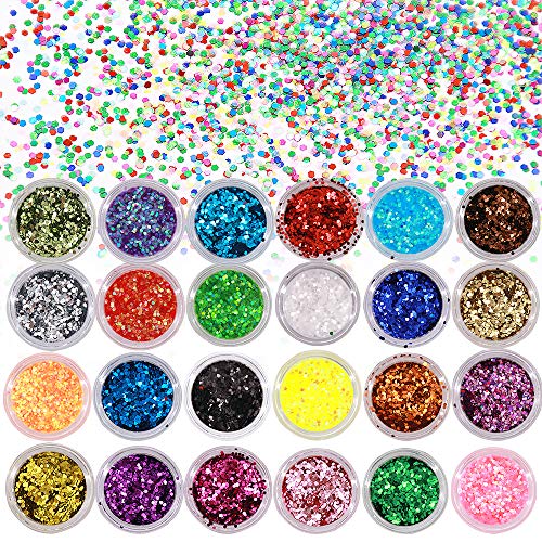 Body Glitter, Face Glitter, Festival Glitter, Hair Glitter, Nail Glitter, Nail Art Kit, Cosmetic Glitter for Wax Melts, Art Nail, Crafting, Card