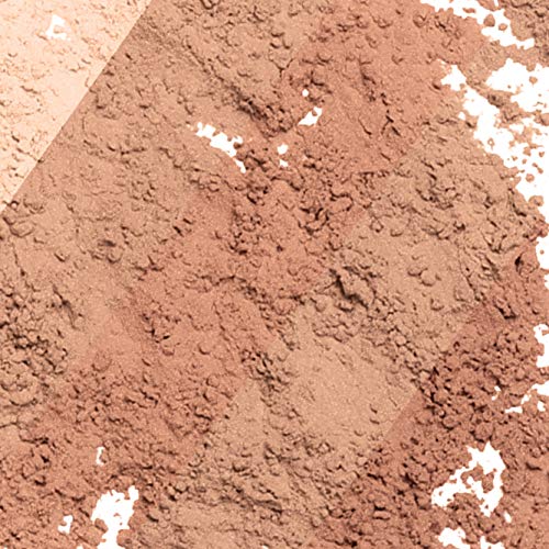 Rimmel London Radiance Shimmer Brick Pressed Bronzer, Light-As-Air Contouring Formula, 002 Medium, 12 g