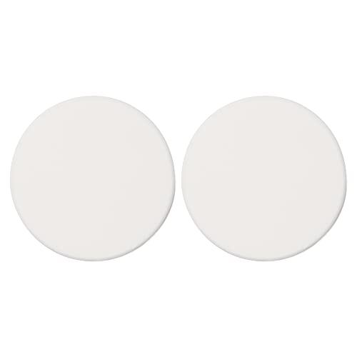 e.l.f. Camo Powder Sponges, Made For The e.l.f. Cosmetics Camo Powder Foundation, Blend & Bounce, Latex Free Foam, 2-Pack, White